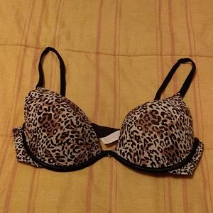 Leopard Print Bra